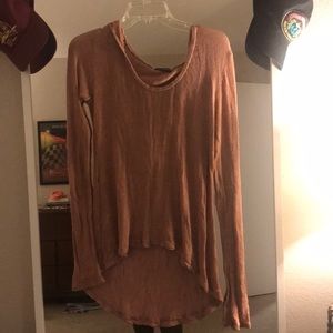 Brandy Melville Hooded knit sweater